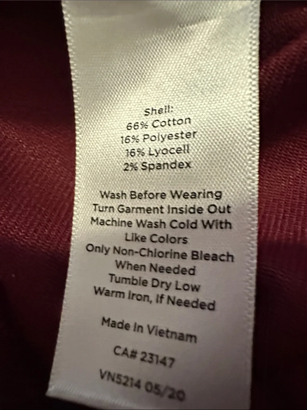 Talbots slim ankle